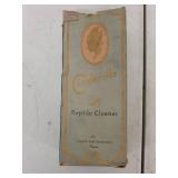 Vintage Cinderella Reptile Cleaner Bottle with Original Box