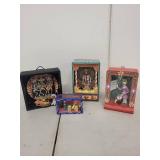 Set of 4 Day of the Dead Mexican Shadow Box Dioramas