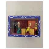 Set of 4 Day of the Dead Mexican Shadow Box Dioramas