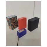 Set of 4 Day of the Dead Mexican Shadow Box Dioramas