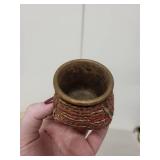 Vintage Lot with Hawaiian Woodcraft Dishes, Color Movie Film, Pottery and Abbott Aerohaler Inhaler