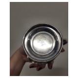 Silver Plated Tea Set with Tray, Creamer, Sugar Bowl, and Accessories