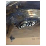 Silver Plated Tea Set with Tray, Creamer, Sugar Bowl, and Accessories