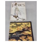 Faeries Art Book by Brian Froud & Alan Lee and The Art of Japanese Screen Painting Set