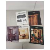 Collection of 5 Stickley Mission Oak & Cherry Furniture Catalogs