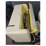 Janome Memory Craft 9000 Sewing Machine with Case and Accessories