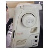 Janome Memory Craft 9000 Sewing Machine with Case and Accessories