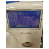 Janome Memory Craft 9000 Sewing Machine with Case and Accessories
