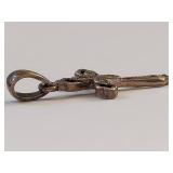 Vintage Sterling Silver Marcasite Cross Pendant