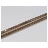 Sterling Silver Lariat Style Heart & Pearl Necklace