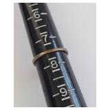 Sterling Silver Ring with Beautiful Black Pearl Motif Stone