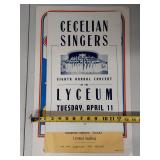 Vintage Theater Posters: Whoopee & The Dark at the Top of the Stairs