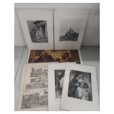 Vintage Art Prints Collection â Diverse Illustrations and Scenes