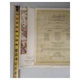 Vintage Historical Maps of Minneapolis & Minnesota - A. M. Smith & Burgess-Beckwith