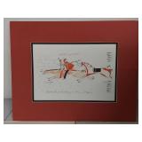 3 Vintage Art Prints Native American & Nature Illustrations