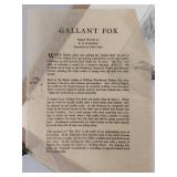 Set of 2 Horse Art Prints - Greyhound & Gallant Fox by R.H. Palenske