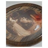 1910 Vintage Framed Photograph Family Scene - Celebrity Art Co. Boston