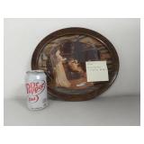 1910 Vintage Framed Photograph Family Scene - Celebrity Art Co. Boston