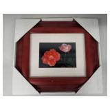 Framed Flower Art by Tony Peroutky - Roses