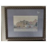 Framed Artworks and Sketchbook Collection