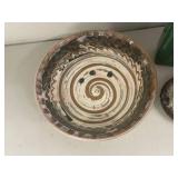 Collection of Decorative Pottery Bowls and Vases - Unique Designs