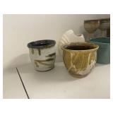 Mixed Studio Pottery Set - Various Styles and Colors