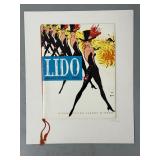 Vintage 1962 Lido Paris Cabaret Program