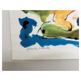 Nick Jonk Signed Artist Proof Lithograph titled Leda and the Swan, 1979