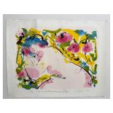 1991 Signed Limited Edition Nude Art Print by Nic Jonk