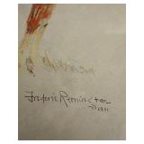 Frederic Remington 1905 Native American Rider Print