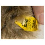 Steiff Teddy Bears Lot, Original Knopf Im Ohr German Plush, 2 Collectible Bears