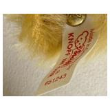 Steiff Teddy Bears Lot, Original Knopf Im Ohr German Plush, 2 Collectible Bears