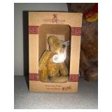 Collection of 6 Steiff Teddy Bears and Pig Plush Figures with Original Tags