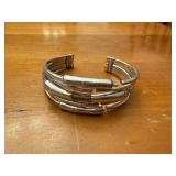RLM Studio Cuff Bracelet - Silver-Plated, Multi-Band Open Design