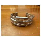 RLM Studio Cuff Bracelet - Silver-Plated, Multi-Band Open Design