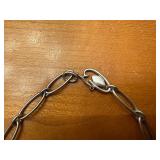 Sterling Silver Oval Link Bracelet - 8 Inches Long
