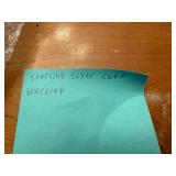 Sterling Silver Cuff Bracelet - Three-Band Open Spiral