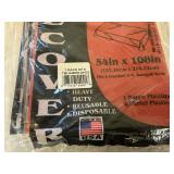 SSS. 1 pack of 6 54"x108" Heavy Duty Reusable Disposable Tablecloths