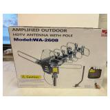 SSS, Amplified Outdoor HDTV Antenna With Pole-Model WA-2604