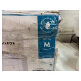 SSS. Locking White Wall Mount Mailbox