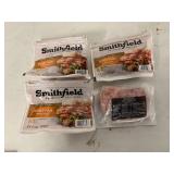 L. 4x 16oz Smithfield Thinly Sliced Honey Ham