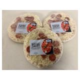 G. 3x 1.87lbs Rising Crust Pepperoni Pizza