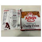 2x 4lbs Arbys Seasoned Curly Fries