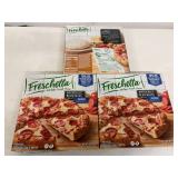 B. 3x Freschetta Rising Crust Pepperoni Pizza