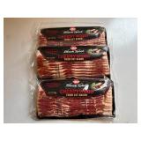 CC. 3x 12oz Hormel Black Label Cherrywood Thick Cut Bacon