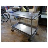 Stainless Steel Utility Cart on Casters