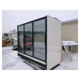 Hill Phoenix 3 Glass Door  Cooler