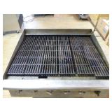 Countertop Gas Charbroiler on Stand