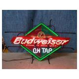 Budweiser On Tap Neon Sign