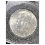 1964 US KENNEDY HALF DOLLAR IN CASE